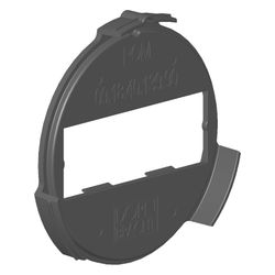 Dornbracht Halter, 51x6,5x51mm, 09184013990... DORNBRACHT-09184013990 4029011562211 (Abb. 1)