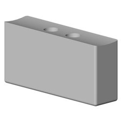Dornbracht Griff, D 58x23mm, Chrom gebürstet, 092033006-93... DORNBRACHT-092033006-93 4029011751479 (Abb. 1)