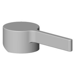 Dornbracht Griff, 46x29x111mm, Chrom, 092071001-00... DORNBRACHT-092071001-00 4029011452802 (Abb. 1)