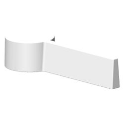 Dornbracht Griff, 38x23x91mm, Chrom, 092073010-00... DORNBRACHT-092073010-00 4029011709180 (Abb. 1)