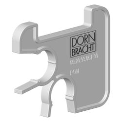 Dornbracht Befestigung, 43x35x3,5mm, 09209305190... DORNBRACHT-09209305190 4029011459450 (Abb. 1)