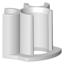 Dornbracht Schlauchführung, 30x22,2x25mm, 09209305690... DORNBRACHT-09209305690 4029011703195 (Abb. 1)