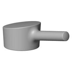 Dornbracht Griff für Pressure Balance Valve, 40x87mm, Champagne, 092095003-47... DORNBRACHT-092095003-47 4029011601996 (Abb. 1)