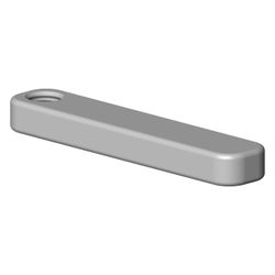 Dornbracht Zugknopf, 9,5x47,5x5mm Schwarz matt, 092096007-33... DORNBRACHT-092096007-33 4029011746369 (Abb. 1)