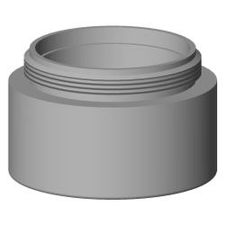 Dornbracht Luftsprudlerhülse Ersatzteile 092301062 28x17,5mm chrom... DORNBRACHT-092301062-00 4029011627750 (Abb. 1)