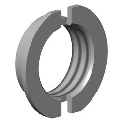 Dornbracht Befestigung Mutter Ersatzteile 092310019 M32x1,5mm roh vernickelt... DORNBRACHT-092310019-07 4029011123207 (Abb. 1)