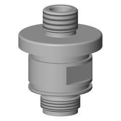 Dornbracht Nippel Ersatzteile 092403110 38x48,5mm chrom... DORNBRACHT-092403110-00 4029011374715 (Abb. 1)