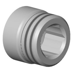 Dornbracht Anschluss-Adapter für Wandanschlussbogen, 22x17mm, Chrom, 0924031... DORNBRACHT-09240314120-00 4029011723131 (Abb. 1)