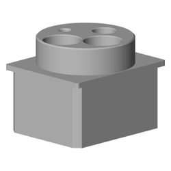 Dornbracht Anschluss, 45x37x35mm, Chrom, 092403142-00... DORNBRACHT-092403142-00 4029011487354 (Abb. 1)