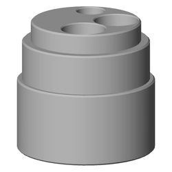 Dornbracht Anschluss Ersatzteile 09240314910 41,9x40mm chrom... DORNBRACHT-09240314910-00 4029011567360 (Abb. 1)