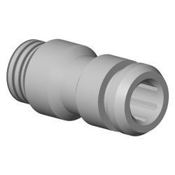 Dornbracht Nippel, 17x36mm, 09240404390... DORNBRACHT-09240404390 4029011126987 (Abb. 1)