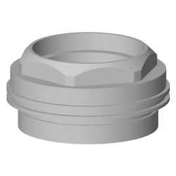 Dornbracht Anschluss, 47x23mm, Chrom, 092404106-00... DORNBRACHT-092404106-00 4029011127649 (Abb. 1)