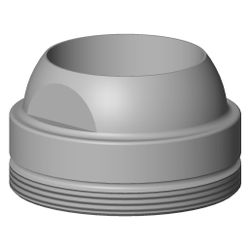 Dornbracht Befestigung Mutter, 35x20,5mm, Chrom, 092404241-00... DORNBRACHT-092404241-00 4029011549182 (Abb. 1)