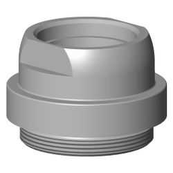 Dornbracht Befestigung, M40x1, Chrom, 092404262-00... DORNBRACHT-092404262-00 4029011607813 (Abb. 1)