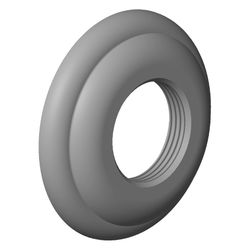 Dornbracht Rosette, 55x10mm, Platin, 092735001-08... DORNBRACHT-092735001-08 4029011385391 (Abb. 1)