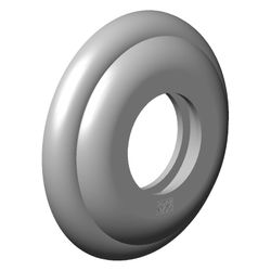 Dornbracht Rosette, 55x27x10mm, Chrom, 092735003-00... DORNBRACHT-092735003-00 4029011366413 (Abb. 1)