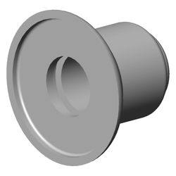 Dornbracht Rosette 55x40mm, Messing 23kt Gold, 092736010-09... DORNBRACHT-092736010-09 4029011579912 (Abb. 1)