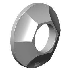 Dornbracht Rosette M34x1, 60,6x15,3mm, Platin gebürstet, 092737102-06... DORNBRACHT-092737102-06 4029011853685 (Abb. 1)