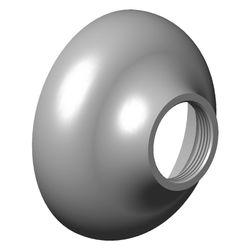 Dornbracht Rosette, 70x31mm, Chrom, 092739010-00... DORNBRACHT-092739010-00 4029011364945 (Abb. 1)