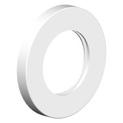 Dornbracht Rosette, 78x9mm, Weiß matt, 092762011-10... DORNBRACHT-092762011-10 4029011618406 (Abb. 1)