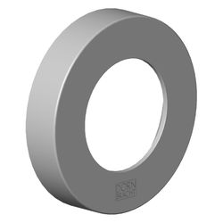 Dornbracht Rosette, 80x15mm Schwarz matt, 092766000-33... DORNBRACHT-092766000-33 4029011754753 (Abb. 1)