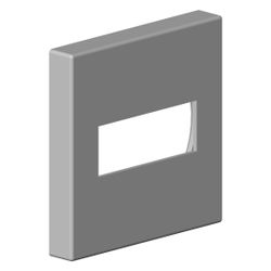 Dornbracht Rosette für Wandauslauf, 60x60x9mm, Chrom, 092767008-00... DORNBRACHT-092767008-00 4029011596551 (Abb. 1)