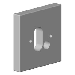 Dornbracht Rosette für Waschtisch Stand, 60x60x9mm, Chrom, 092767013-00... DORNBRACHT-092767013-00 4029011688607 (Abb. 1)