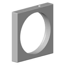 Dornbracht Rosette, 60x60x9mm, D 50,4mm, Chrom, 092767016-00... DORNBRACHT-092767016-00 4029011759475 (Abb. 1)