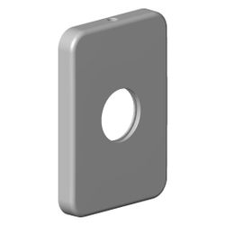 Dornbracht Rosette, 78x55x8,5mm, Platin matt, 092771004-06... DORNBRACHT-092771004-06 4029011497414 (Abb. 1)