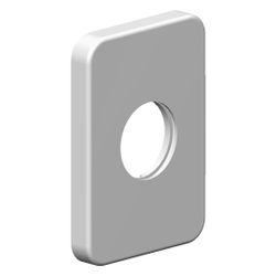 Dornbracht Rosette, 55x78x9mm, Chrom, 092771006-00... DORNBRACHT-092771006-00 4029011456602 (Abb. 1)
