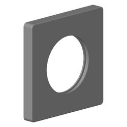 Dornbracht Rosette, 78x78x9x45,7mm, Chrom, 092771022-00... DORNBRACHT-092771022-00 4029011653827 (Abb. 1)