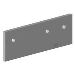 Dornbracht Rosette für 2 Ventile mit Umstellung, 248x55,5x8,5mm, Champagne 22k... DORNBRACHT-092773011-47 4029011537912 (Abb. 1)