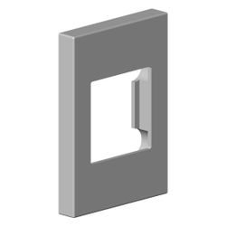 Dornbracht Rosette für Regenbrause Ersatzteile 092773024 78x55x8,5mm chrom... DORNBRACHT-092773024-00 4029011577659 (Abb. 1)