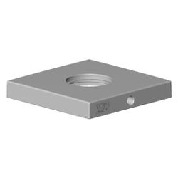 Dornbracht Rosette, 55x55x8,5x24mm, Chrom, 092778003-00... DORNBRACHT-092778003-00 4029011425745 (Abb. 1)