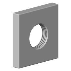 Dornbracht Rosette, 55x55x8mm, Chrom, 092778014-00... DORNBRACHT-092778014-00 4029011458873 (Abb. 1)