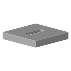 Dornbracht Rosette für Standauslauf Waschtisch, 55x55x8mm, Chrom, 092778026-00... DORNBRACHT-092778026-00 4029011490354 (Abb. 1)