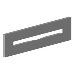 Dornbracht Rosette Ersatzteile 092782007 240x60x8mm chrom... DORNBRACHT-092782007-00 4029011496691 (Abb. 1)