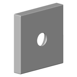 Dornbracht Rosette, 55x55x8,5x12,2mm, Chrom, 092787007-00... DORNBRACHT-092787007-00 4029011556043 (Abb. 1)