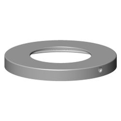 Dornbracht Rosette, 85x46,4x9mm, Weiß matt, 092789113-10... DORNBRACHT-092789113-10 4029011621246 (Abb. 1)