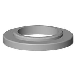 Dornbracht Rosette, 60x9x35mm, Chrom, 092792005-00... DORNBRACHT-092792005-00 4029011376634 (Abb. 1)