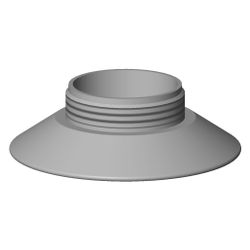 Dornbracht Rosette, 58x17,5mm, Chrom, 092794003-00... DORNBRACHT-092794003-00 4029011448010 (Abb. 1)