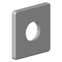 Dornbracht Rosette für Standauslauf, 130x13x130mm Schwarz matt, 092796005-33... DORNBRACHT-092796005-33 4029011746277 (Abb. 1)