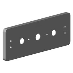 Dornbracht Rosette, 215x78x9mm, Chrom, 092796014-00... DORNBRACHT-092796014-00 4029011674945 (Abb. 1)
