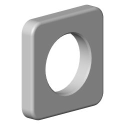 Dornbracht Rosette, 63x63x9,5mm, Chrom, 092796019-00... DORNBRACHT-092796019-00 4029011698507 (Abb. 1)