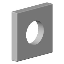 Dornbracht Rosette, 60x60x9x27,3mm, Platin gebürstet, 092797033-06... DORNBRACHT-092797033-06 4029011578045 (Abb. 1)