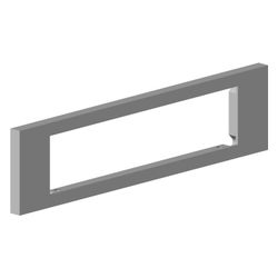 Dornbracht Rosette für WaterFall, 240x60x9mm, Chrom, 092797034-00... DORNBRACHT-092797034-00 4029011512452 (Abb. 1)