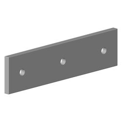 Dornbracht Rosette für 3 Ventile Ersatzteile 092798015 240x60x9mm platin matt... DORNBRACHT-092798015-06 4029011577048 (Abb. 1)