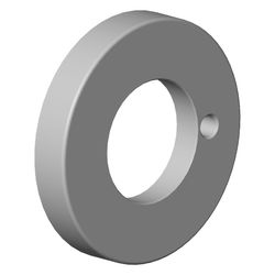 Dornbracht Rosette, 59x27,5x9mm, Chrom, 092810133-00... DORNBRACHT-092810133-00 4029011513312 (Abb. 1)