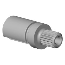 Dornbracht Spindelverlängerung, 12x31mm, Chrom, 092906087-00... DORNBRACHT-092906087-00 4029011541704 (Abb. 1)