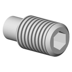 Dornbracht Gewindestift, Innensechskant mit Zapfen M5x10mm, 09311100590... DORNBRACHT-09311100590 4029011142291 (Abb. 1)